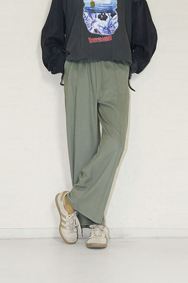 MICELLE　フリースワイドパンツ　1527507