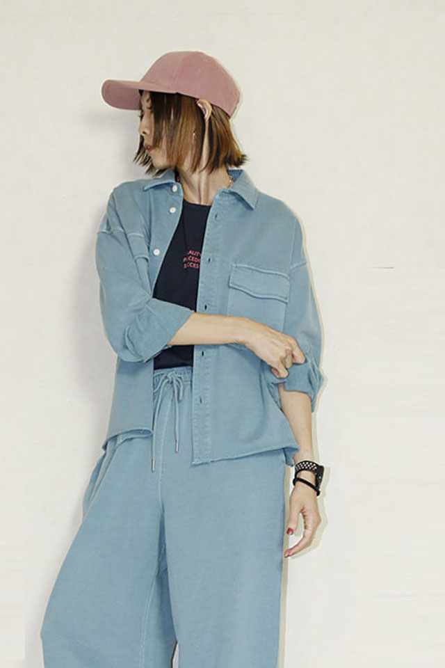 JOHNBULL  ピグメントスウェットシャツ　 JL254S02