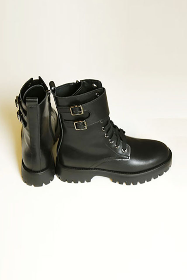 PAKU　Wベルトレースアップブーツ  WSAT25002