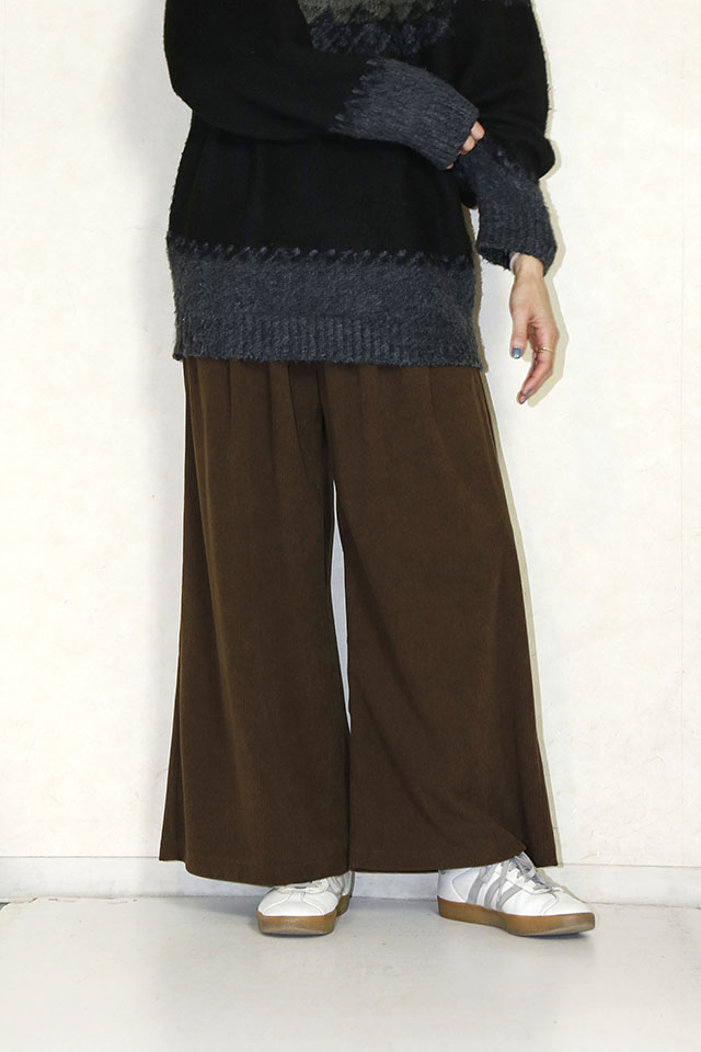 SUGAR ROSE　コーデュロイタックパンツ　253954