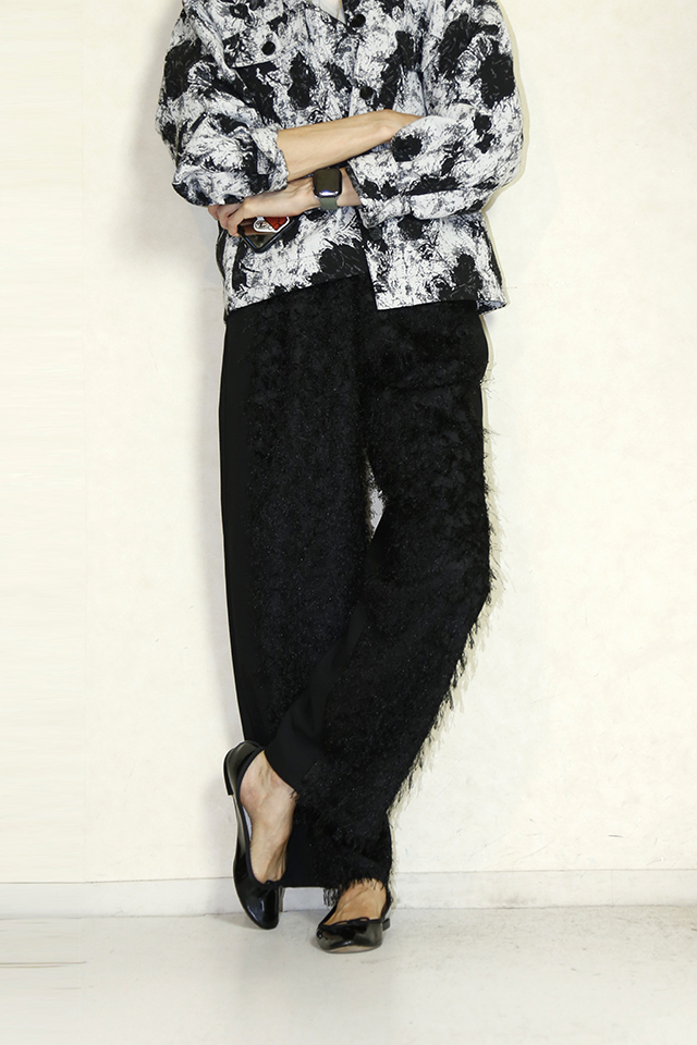 Kittle（キトル）シャギーイージーパンツ　K246-64143-900