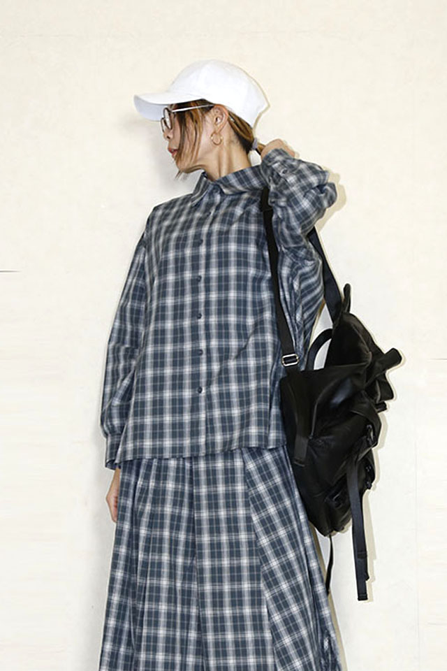 blanco　　チェックシャツ　BL000628