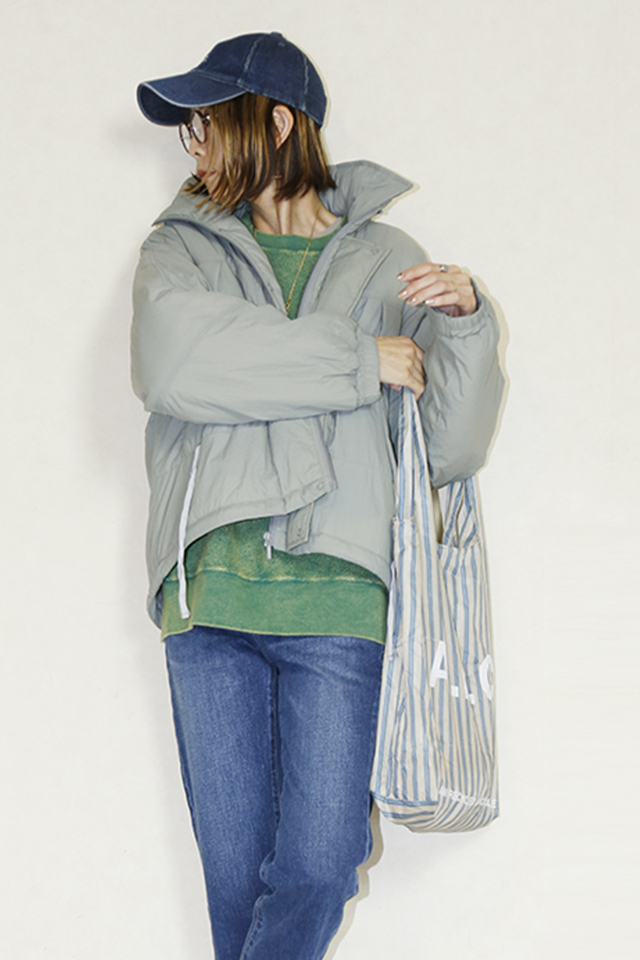 CYNICAL　(シニカル)  スタンドカラー中綿ブルゾン　452-94017