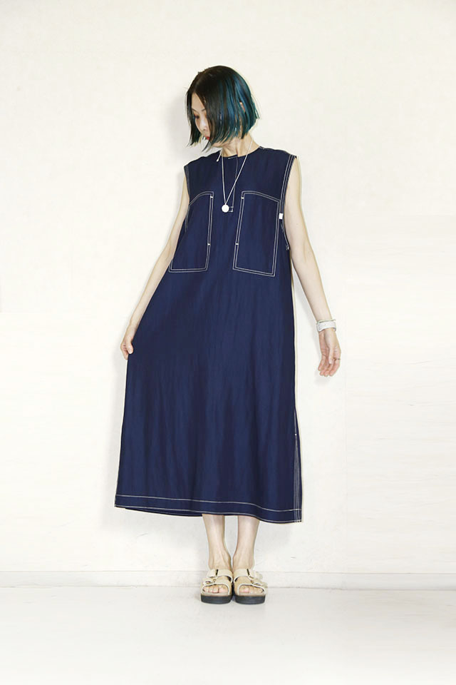 USU GALLERY シャインワーキングワンピース　26M-MO-36