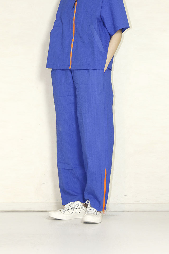 送料無料　　HCAE  ZIP HEM SEERSUCKER PANTS　E26S0031