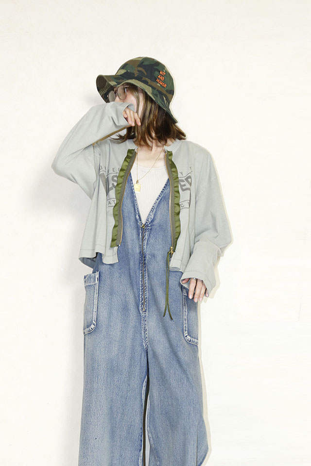 KHA:KI（カーキ） REMAKE TEE CARDIGAN　MIL25HSCS3460