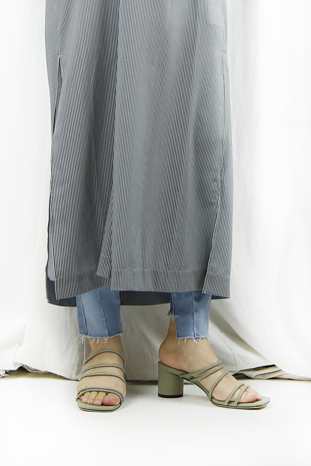 WOM(ワム)   ECO LEATHER STRAP SANDALS 　SNB-SH-1-M-pistachio