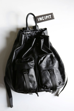 INCIPIT　DRAWSTRING BACKPACK  ICP-061D-BK
