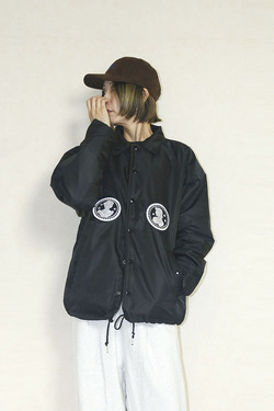 送料無料　OKIRAKU　（オキラク） custom embradeved nylon blouson　BF40003