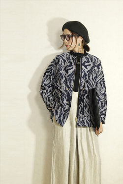 MARGAUX  (マルゴー) 　シアニットプルオーバー　 MGNK23089-A-ivory