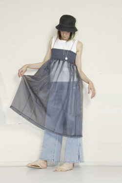ORGANDY SHEER LAYERED DRESS
