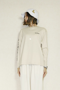お客様予約商品　送料無料　USU GALLERY ロングプリントロングTシャツ　26A-MT-45