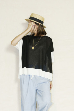 MARGAUX  (マルゴー)　 bycolcr dolman knit 　MGKN-25052-S
