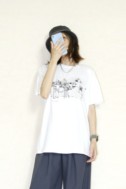 25SSROCKOFF-RHwhite　Radiohead Organic T　Despot
