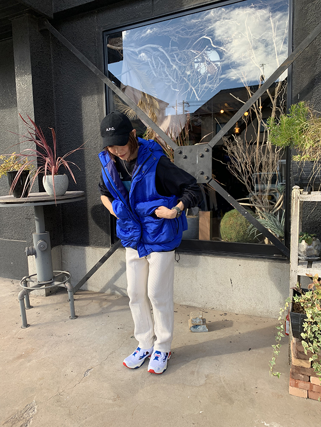 kelen / ダウンベスト/M/ポリエステル/BLK/無地/KLM24FJK1103 Kelen(ケレン) HYATT PUFF VEST KLM24FJK1103 通販 送料無料