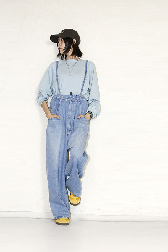 JOHNBULL (ジョンブル） デニムエンジニアオーバーパンツ JL253P06