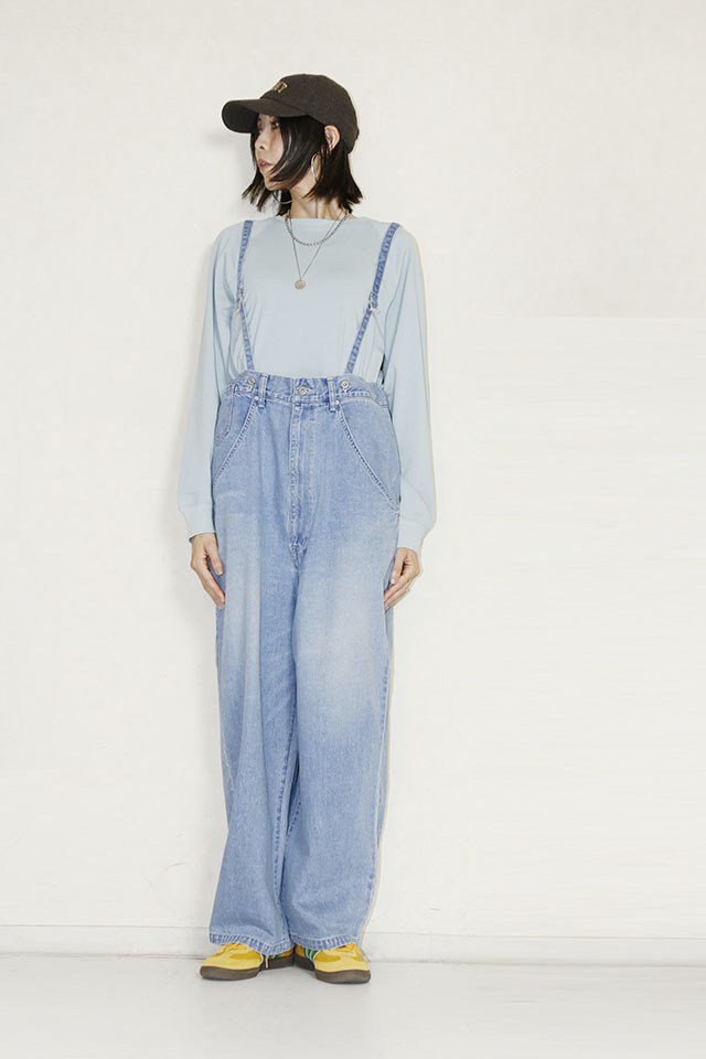 JOHNBULL (ジョンブル） デニムエンジニアオーバーパンツ JL253P06