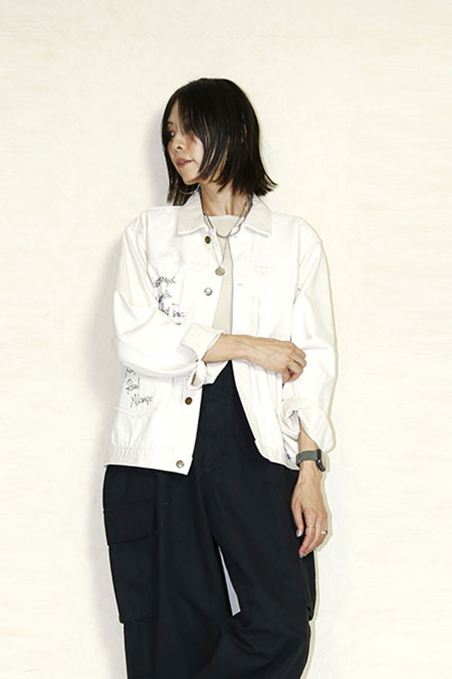 JOHN BULL / ジャケット/38/コットン/WHT/無地/he251l02 JOHNBULL (ジョンブル）Swell Vintage × UNION HERCULES MADE デニム