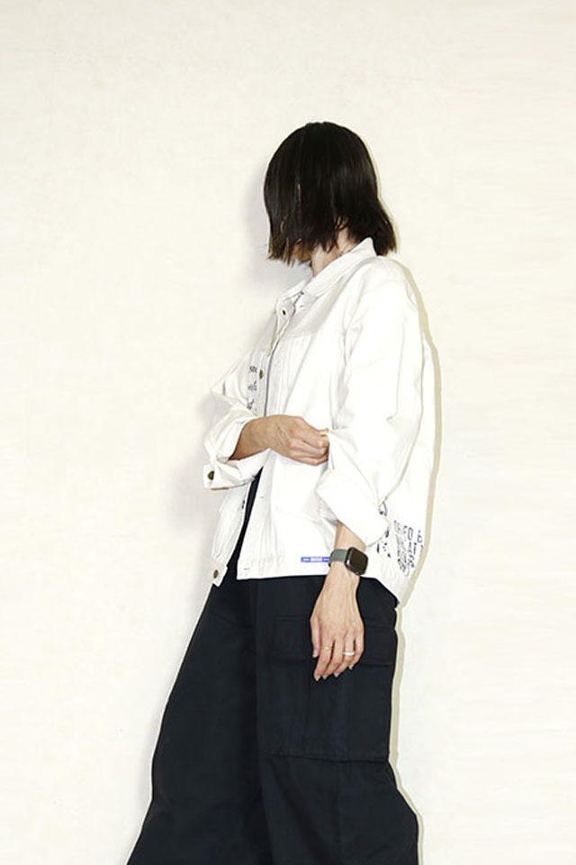 JOHN BULL / ジャケット/38/コットン/WHT/無地/he251l02 JOHNBULL (ジョンブル）Swell Vintage × UNION HERCULES MADE デニム