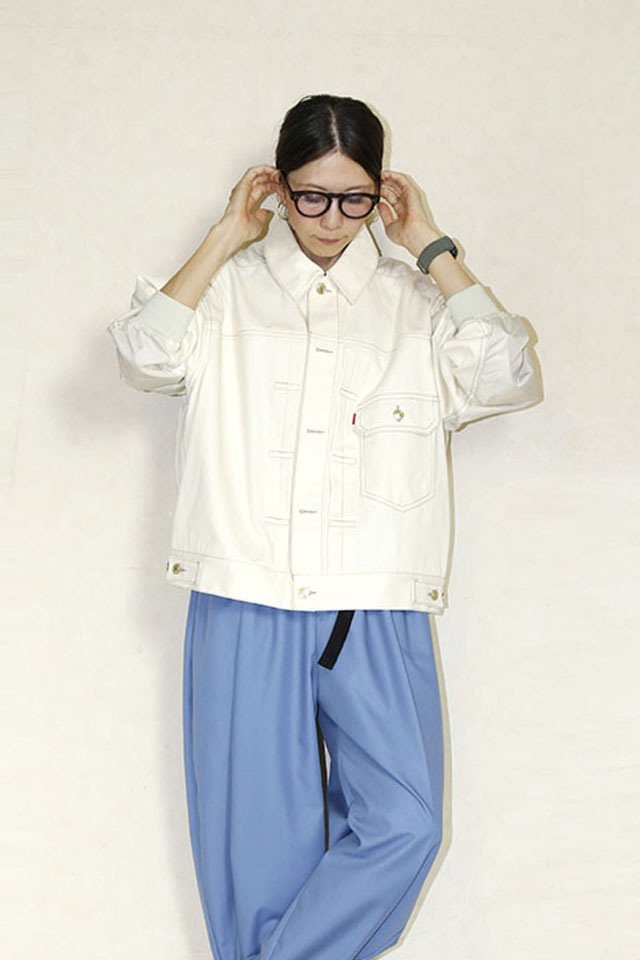 USU GALLERY 2ndデニムジャケットMA-1 25A-MJ-4 通販 送料無料