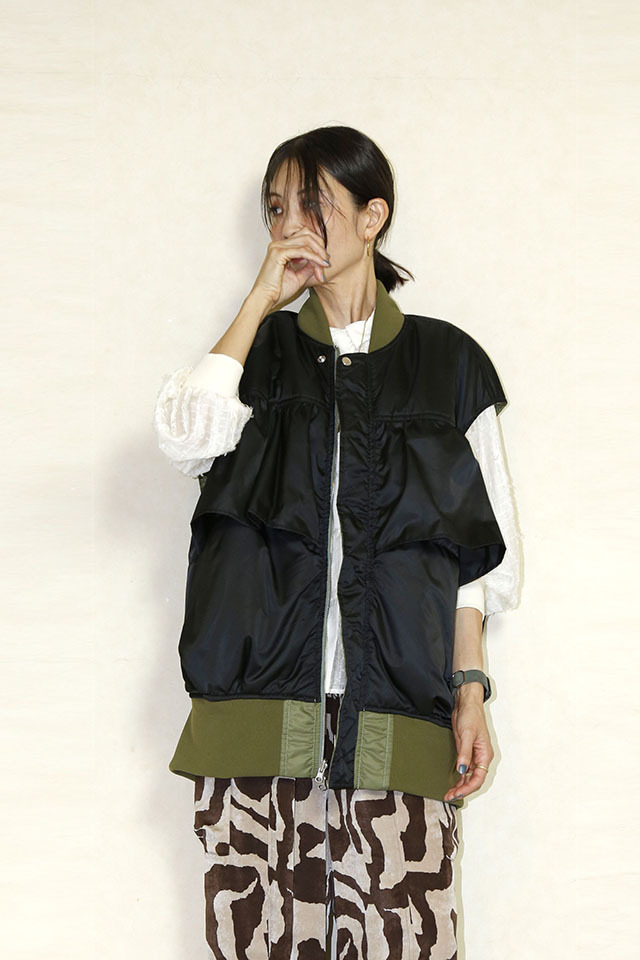 USU GALLERY リバーシブルMA-1ベスト 25A-MJ-18 通販 送料無料