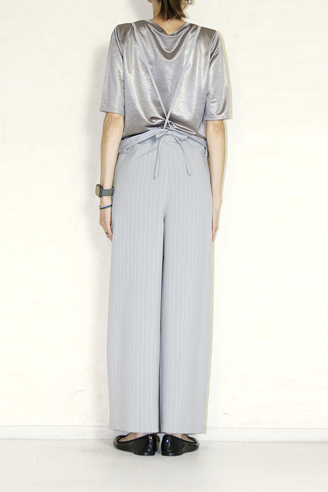 trois サロペット T251-87046 2way ワイドパンツ trois トロワ サロペット T251-87046 レディース 2way