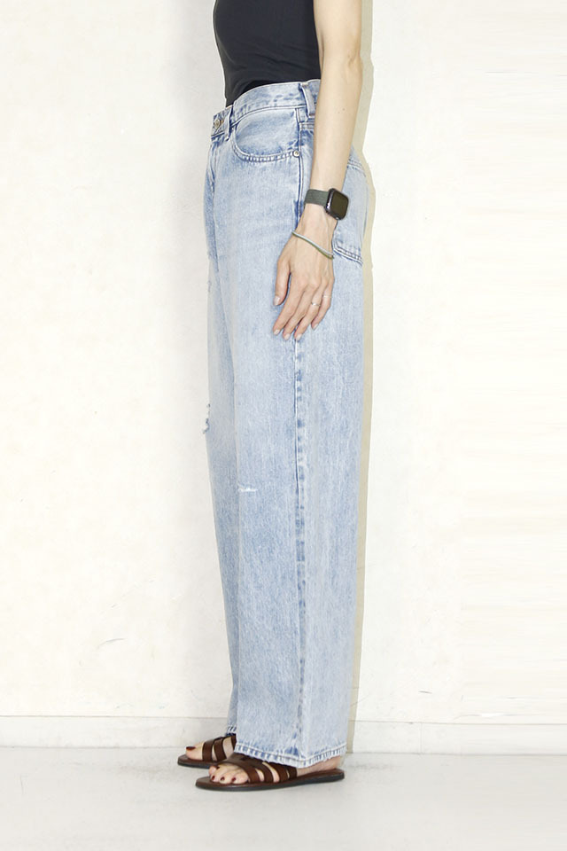 ジョンブル　DENIM DELIGHT デニムワイドジーンズ ペイント DENIM DELIGHT DAYS】デニムペインターパンツ | ジョンブル公式