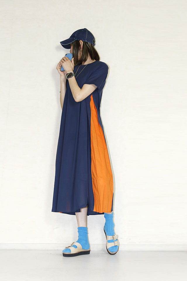 limala バイカラーワンピース 4678511-63 通販 送料無料