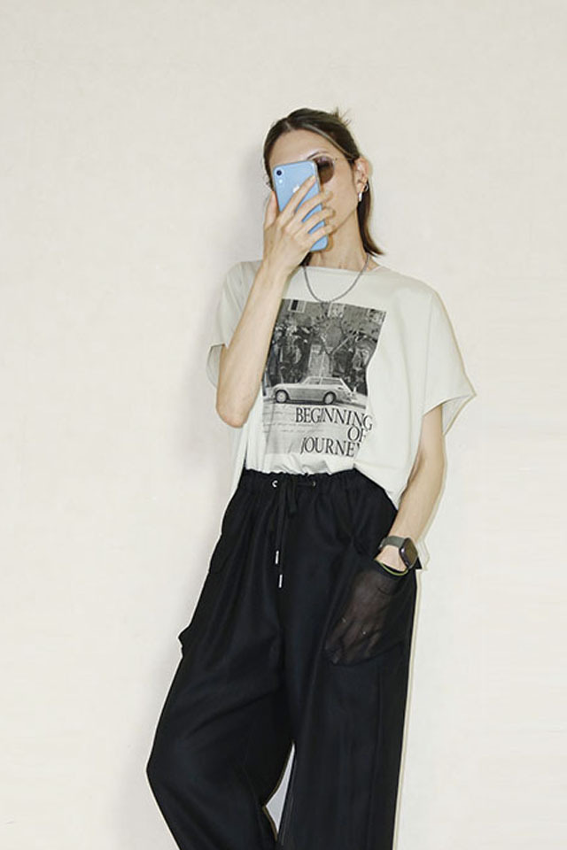 CHIGNON tシャツ 「 / シニヨン 」PhotoドルマンTシャツ