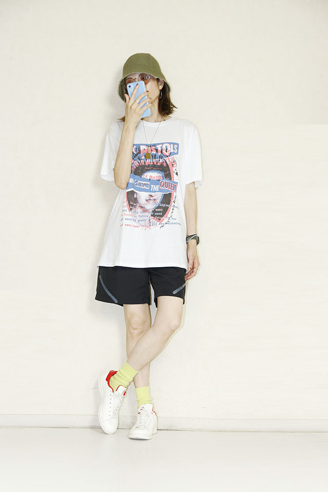 25SSROCKOFF-SP god save the queen overia Tシャツ 通販 送料無料