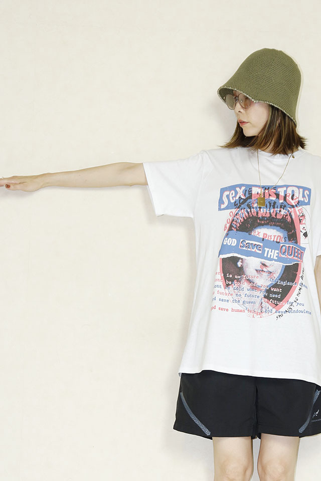GOD SAVE AMERICA オーバーサイズTシャツ 25SSROCKOFF-SP god save the queen overia Tシャツ 通販 送料無料
