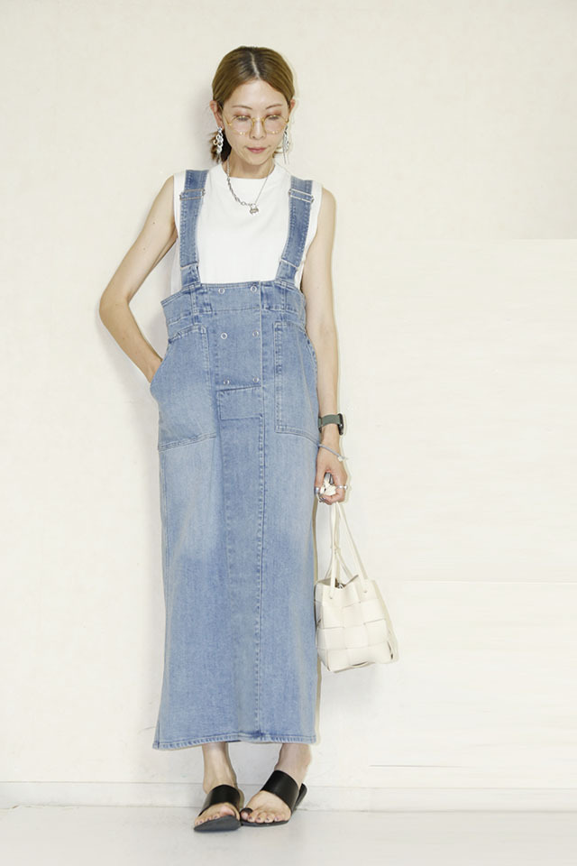 CYNICAL (シニカル) デニムジャンバースカート 552-96019 通販 送料無料