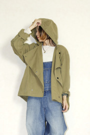 Garance et Violette (ギャランス エト ヴィオレット)  ショートモッズパーカー　25225-6516P