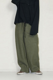 Garance et Violette (ギャランス エト ヴィオレット) 　ツィードミリタリートラウザー 25235-9736P