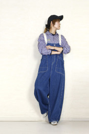 Cafetty　ワークサロペット 　CF0593