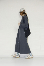 SUGAR ROSE 　ピグメントシャツワンピース　253930