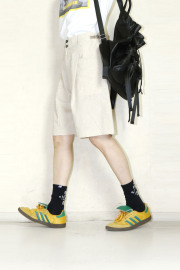 Garance et Violette (ギャランス エト ヴィオレット) 　リネンハーフパンツ  26155-9904P