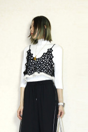　HCAE CROCHET BUSTIER　E26S0006