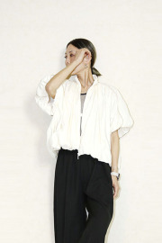 CYNICAL　(シニカル)  　バルーンシルエットブルゾン　612-94019