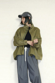 Praia　(プライア) 　ミリタリーブルゾン　LEI-2307B-khaki