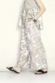 Kittle（キトル）ジャガードパンツ  K261-64178-200