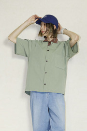 Garance et Violette (ギャランス エト ヴィオレット)  ウェザーポロシャツ　26165-4045C