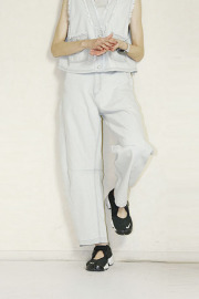 QTUME（クチューム） 　デニムバレルパンツ　612-26063