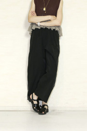 　trois （トロア）　ラインワイドワイドパンツ　T261-87060-D