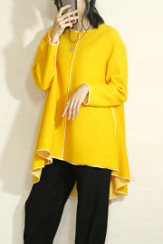 OKIRAKU　（オキラク） 　wool flared top   BC60404