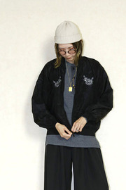 送料無料　CLOTH ACROSS　　SHEERSOUVEMRS BLOUSON　CA26S08