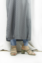 WOM(ワム)   ECO LEATHER STRAP SANDALS 　SNB-SH-1-M-pistachio