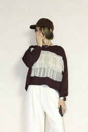 送料無料　gru.rond　(グルロン)  　TULLE FRILL CS　G63CS09