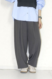 trois （トロア）トロピカルバレルパンツ　T256-87045-C