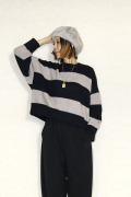 MICELLE 　ボーダーニット　1263507